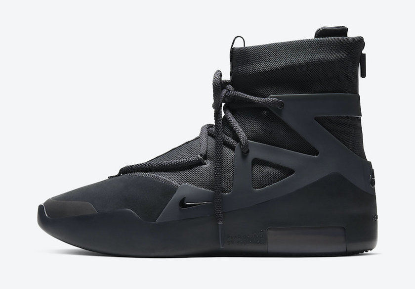 Nike Air Fear of God 1 Black Noir AR4237-005åå:registered:æ¥æ
