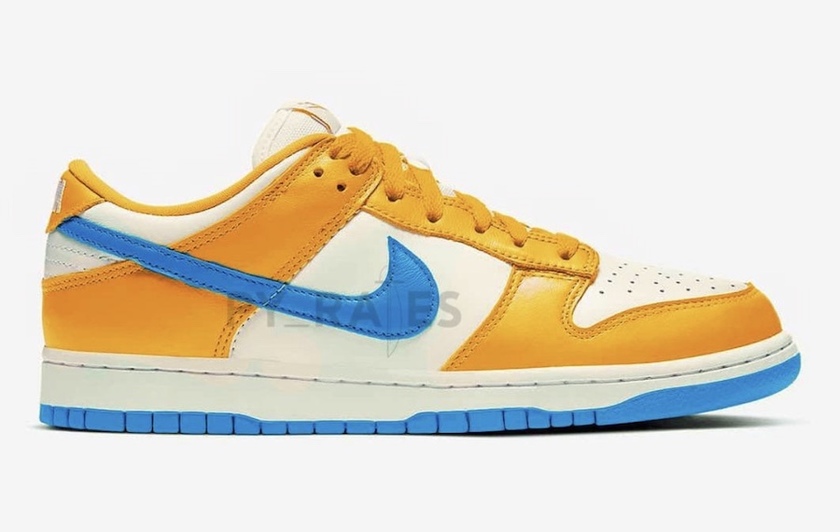 Kasina Nike Dunk Low Sail University Gold Industrial Blue Release Date