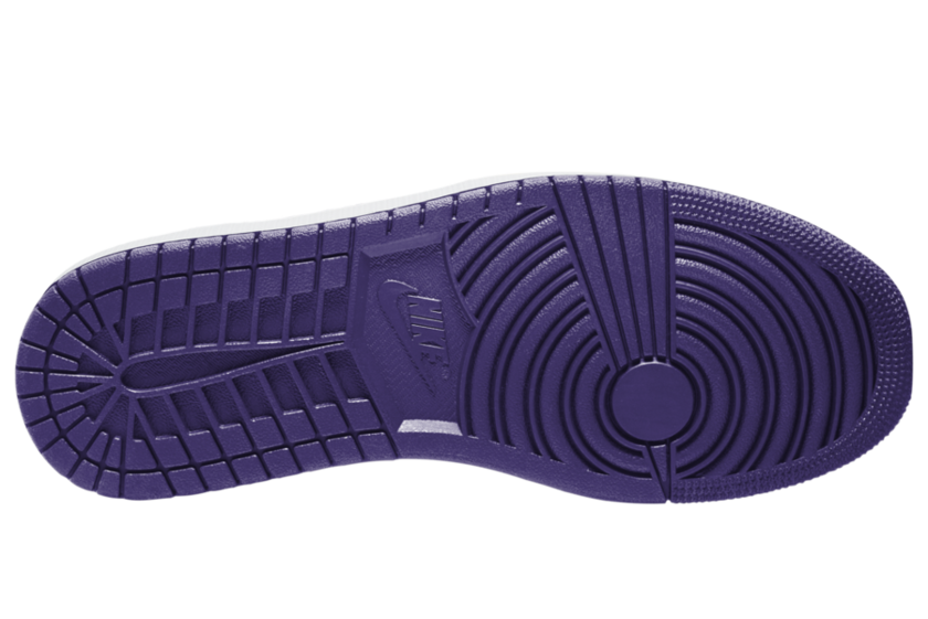 Air Jordan 1 Low Courtç´«è²ç½è²553558-500åå:registered:æ¥æ