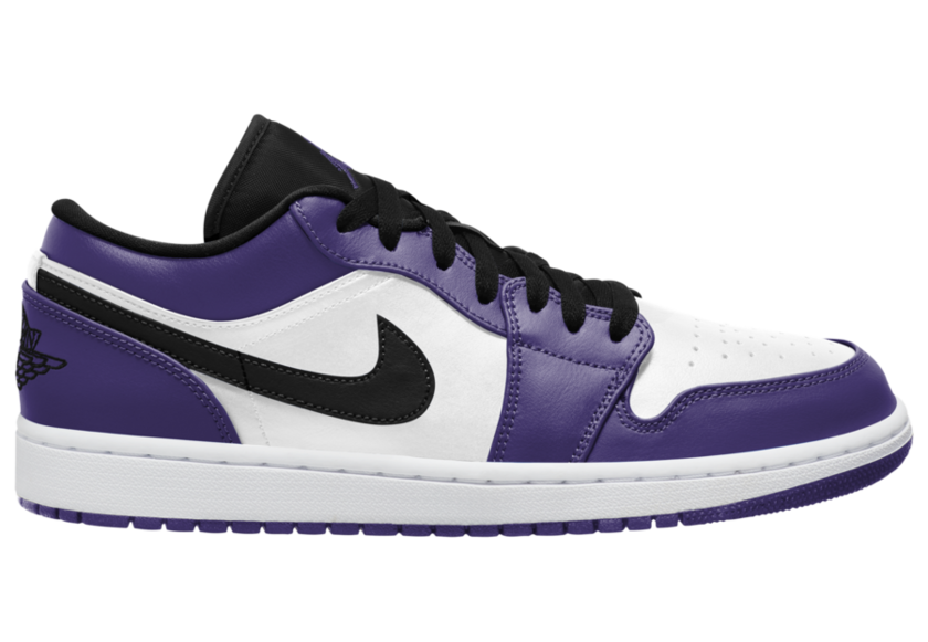 Air Jordan 1 Low Courtç´«è²ç½è²553558-500åå:registered:æ¥æ