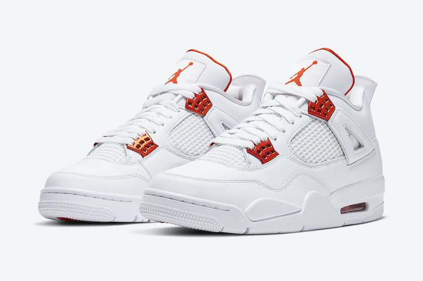 Air Jordan 4 Orange Metallic CT8527-118åå:registered:æ¥æ