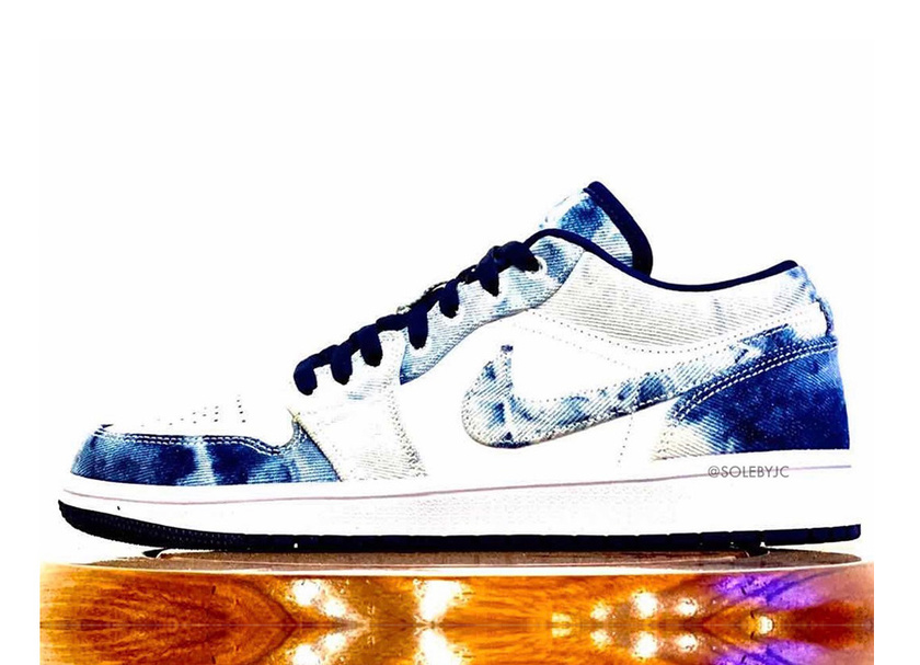 Air Jordan 1 Low Washed Denim Release Date