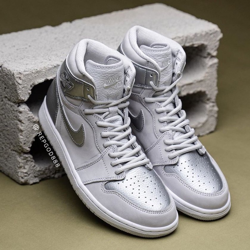 Air Jordan 1 Japan Neutral Grey Metallic Silver DC1788-029 Release Date
