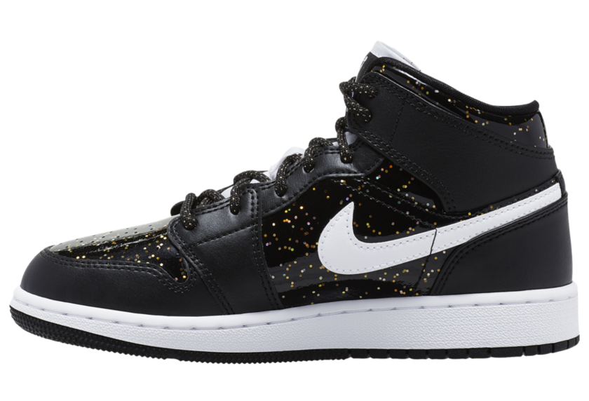 Air Jordan 1 Mid Black Speckle CV5174-001åå:registered:æ¥æ