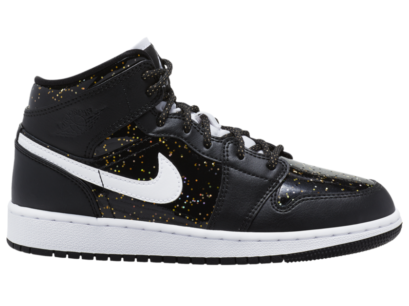 Air Jordan 1 Mid Black Speckle CV5174-001åå:registered:æ¥æ