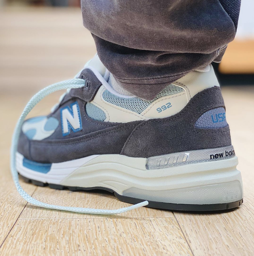 ç½å°¼Â·è²æ ¼ï¼Ronnie Fiegï¼New Balance 992 Steel Blueåå:registered:æ¥æ