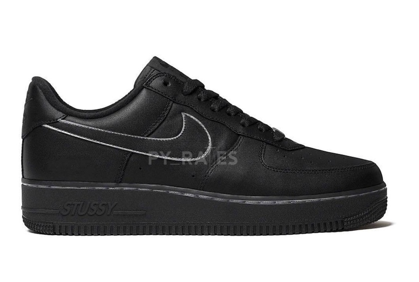 Stussy Nike Air Force 1 Low Blackåå:registered:æ¥æ