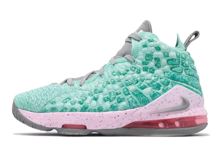 Nike LeBron 17 GS South Beach BQ5594-444åå:registered:æ¥æ