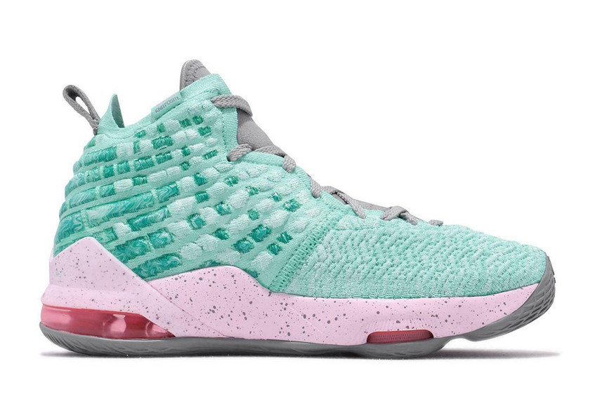Nike LeBron 17 GS South Beach BQ5594-444åå:registered:æ¥æ