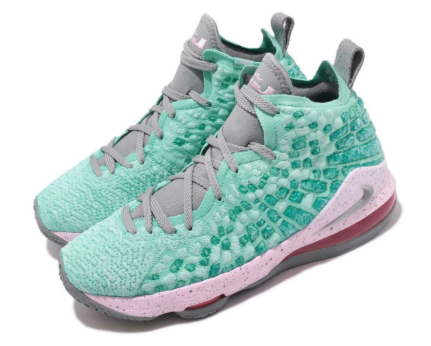 Nike LeBron 17 GS South Beach BQ5594-444åå:registered:æ¥æ