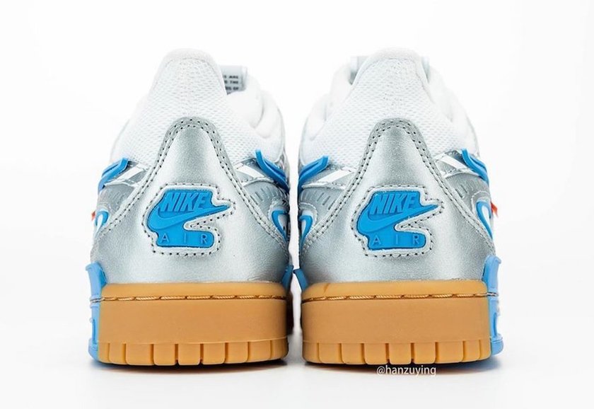 Off-White Nike Air Rubber Dunk University Blue CU6015-100 Release Date