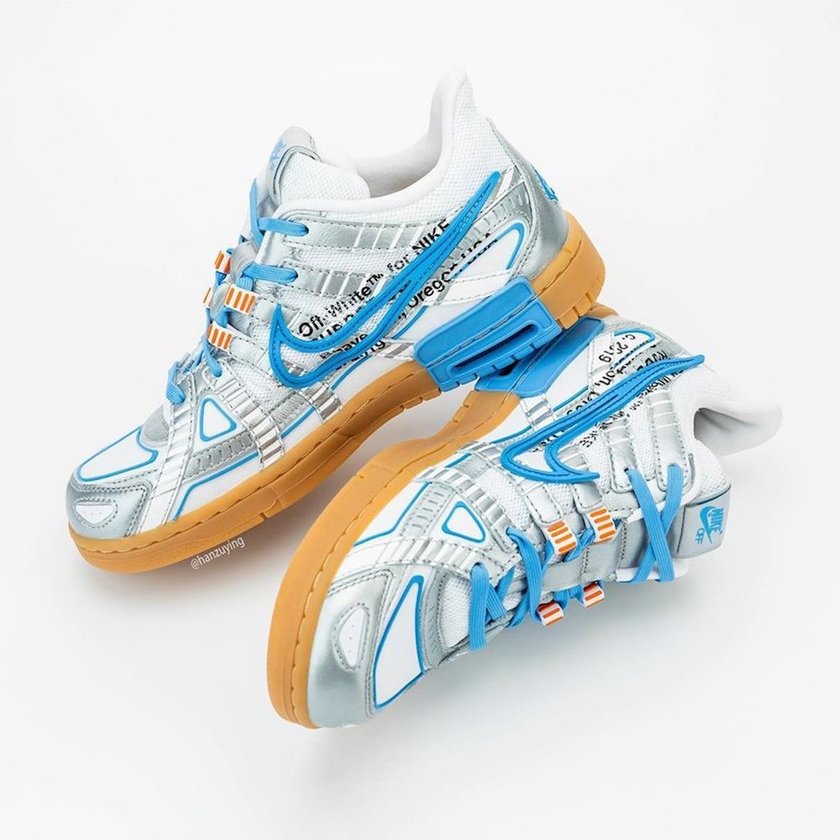 Off-White Nike Air Rubber Dunk University Blue CU6015-100 Release Date