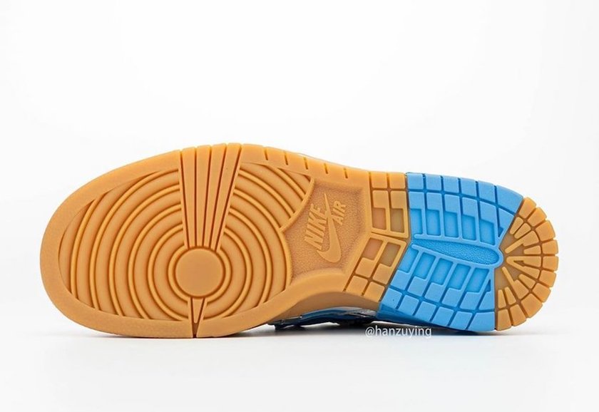 Off-White Nike Air Rubber Dunk University Blue CU6015-100 Release Date