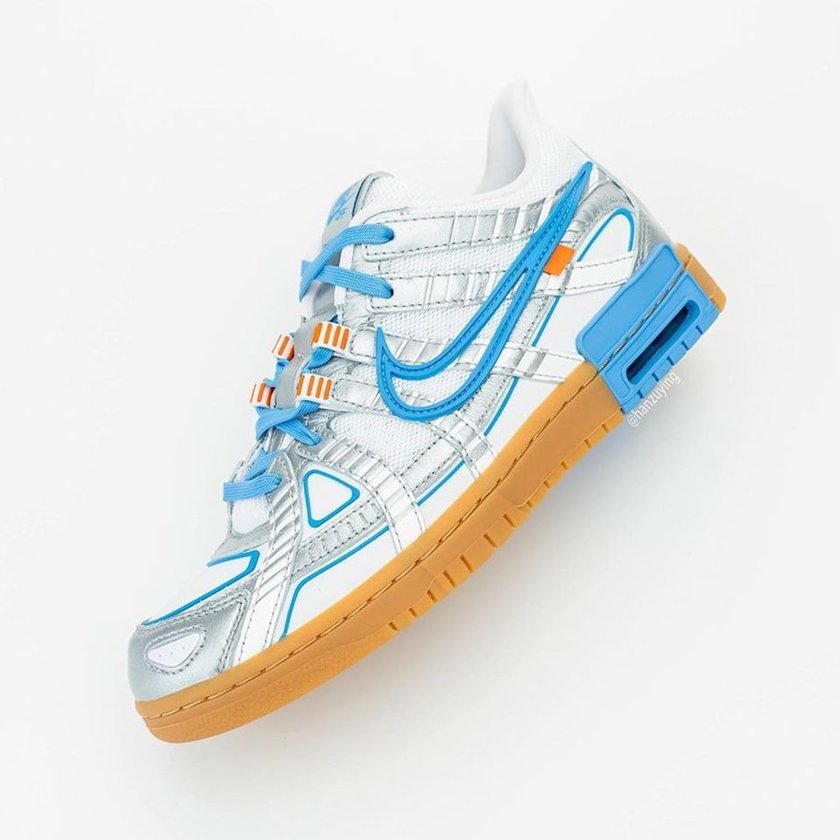 Off-White Nike Air Rubber Dunk University Blue CU6015-100 Release Date