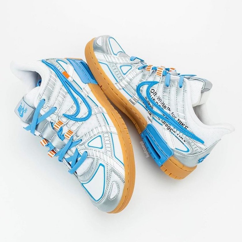 Off-White Nike Air Rubber Dunk University Blue CU6015-100 Release Date