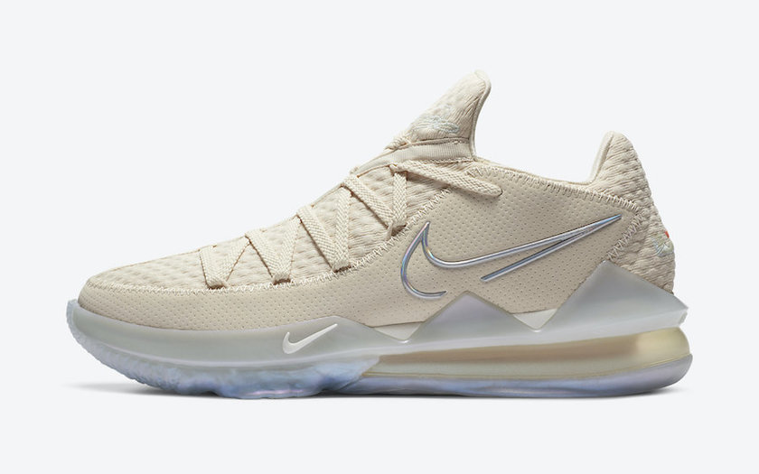 Nike LeBron 17 Low Light Cream CD5007-200åå:registered:æ¥æ
