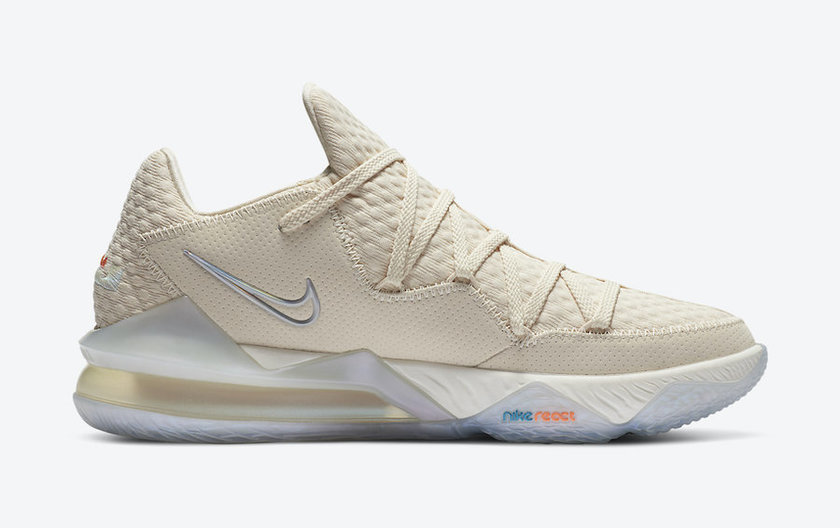 Nike LeBron 17 Low Light Cream CD5007-200åå:registered:æ¥æ