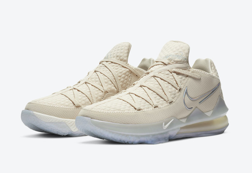 Nike LeBron 17 Low Light Cream CD5007-200åå:registered:æ¥æ