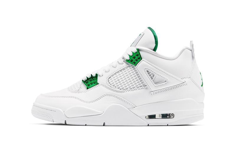 Air Jordan 4 å¨æ°éè²ãMetallic Greenãå:registered:æ¹åè¼¯ãç¼å:registered:æ¥æå¬é