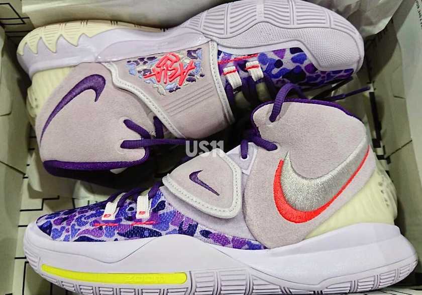 Nike Kyrie 6 Asiaç°ç´«è²