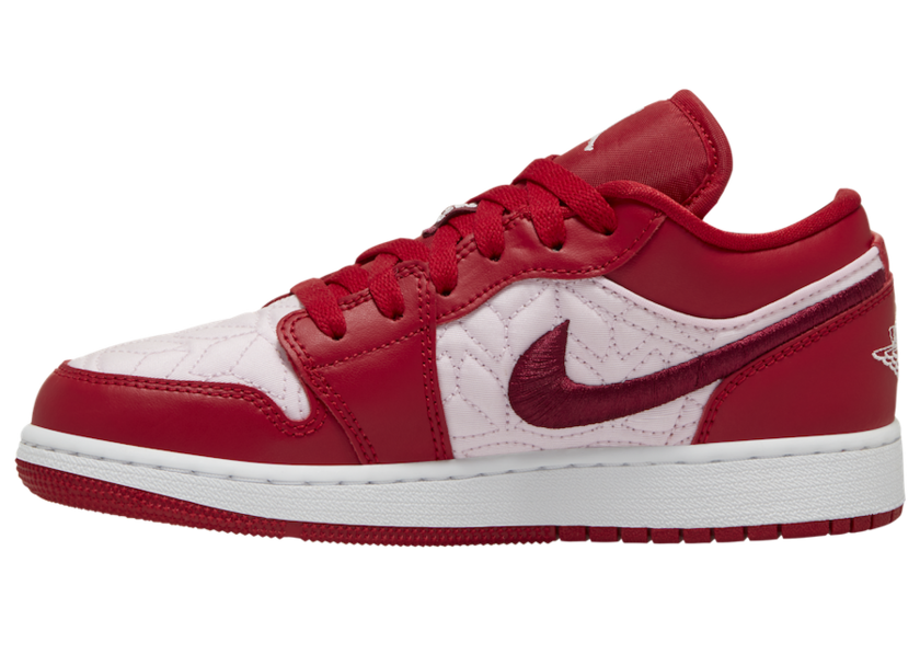 Air Jordan 1 Low Pink Quilt DB3621-600åå:registered:æ¥æ