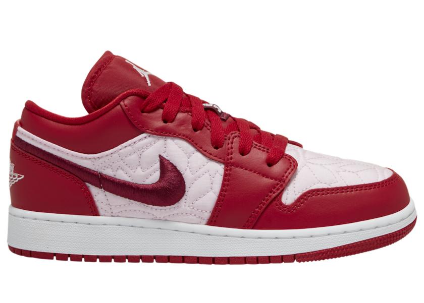 Air Jordan 1 Low Pink Quilt DB3621-600åå:registered:æ¥æ