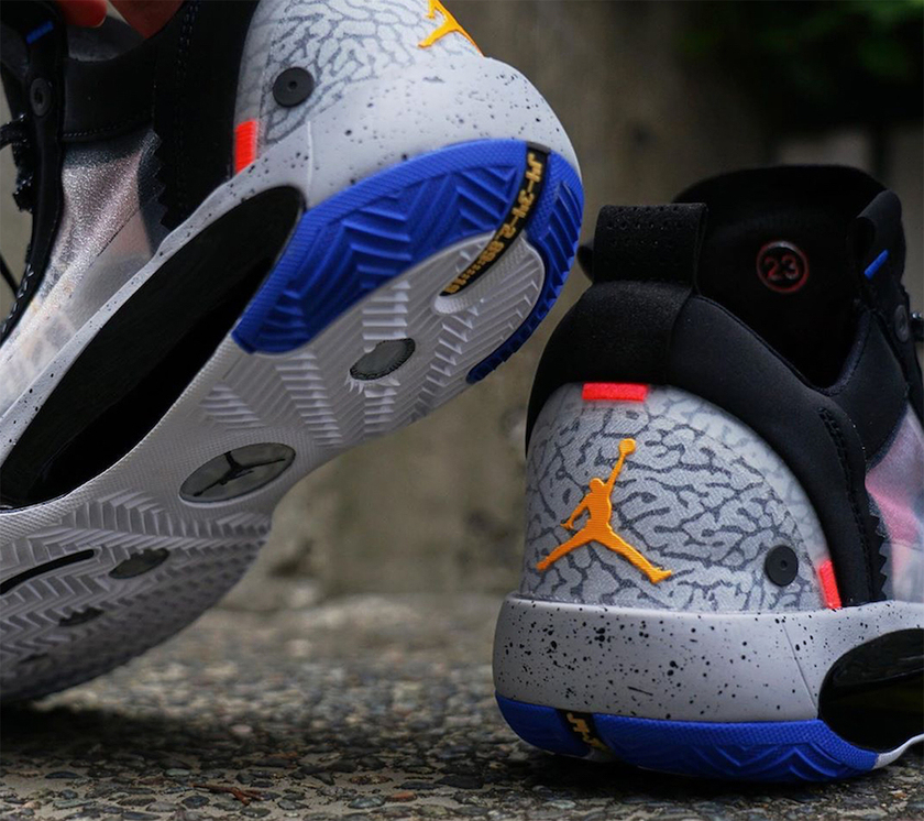 Air Jordan 34 Low Print CZ7746-008åå:registered:æ¥æ