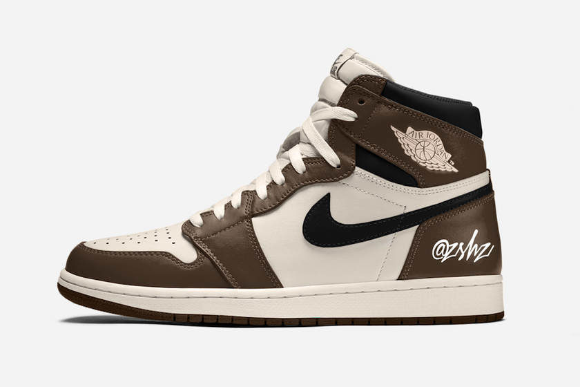 Air Jordan 1 Dark Mocha 555088-120åå:registered:æ¥æ
