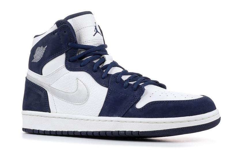 Air Jordan 1 Japan Midnight Navy Metallic Silver DC1788-100åå:registered:æ¥æ