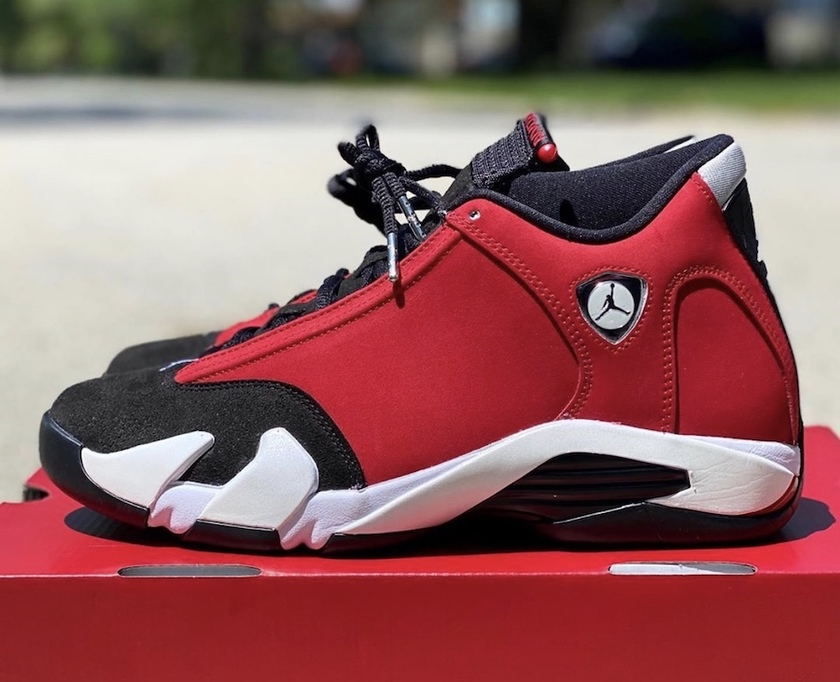 Air Jordan 14 Toro Gym Red 487471-006åå:registered:æ¥æ