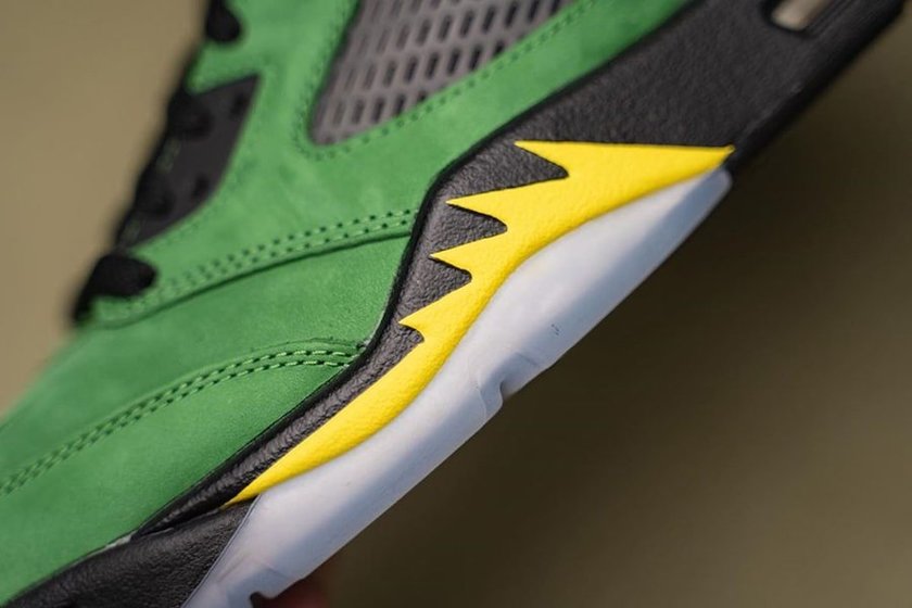 Oregon Air Jordan 5 Elevate CK6631-307 Release Date On-Feet