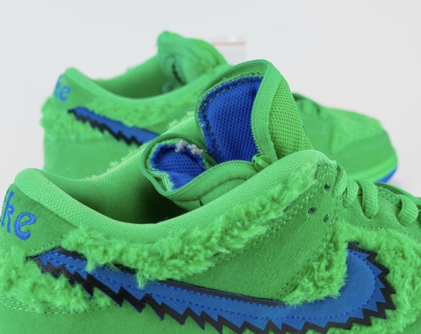 Grateful Dead Nike SB Dunk Low Green Bear CJ5378-300åå:registered:æ¥æå:registered:ä»·