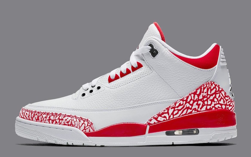Air Jordan 3 White Fire Red Black CZ6431-100åå:registered:æ¥æ