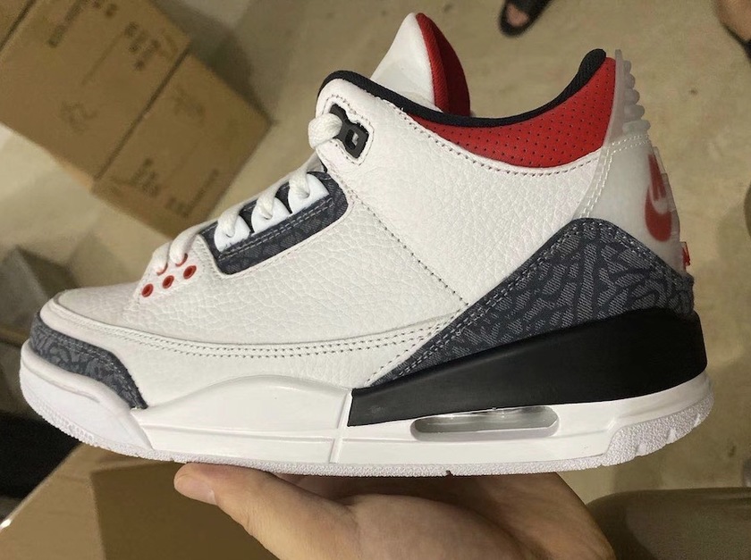 Air Jordan 3 SE Denim Fire Red CZ6431-100 Release Date