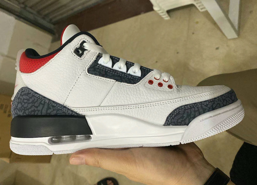 Air Jordan 3 SE Denim Fire Red CZ6431-100 Release Date