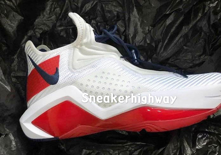 Nike LeBron Soldier 14 White Red CK6024-100åå:registered:æ¥æ
