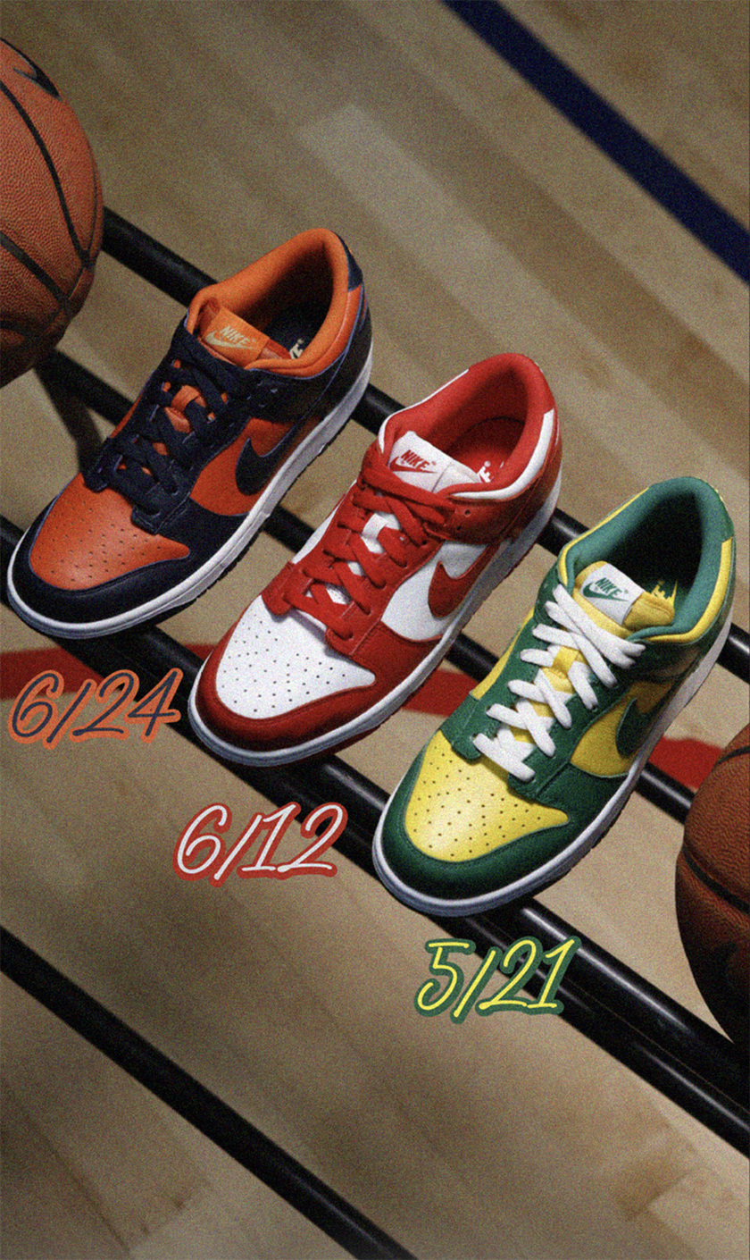 CU1727-800,Dunk Low,Nike CU1727-800 市价超 2K！下周发售！看看蓝橙 Dunk Low 上脚效果如何！
