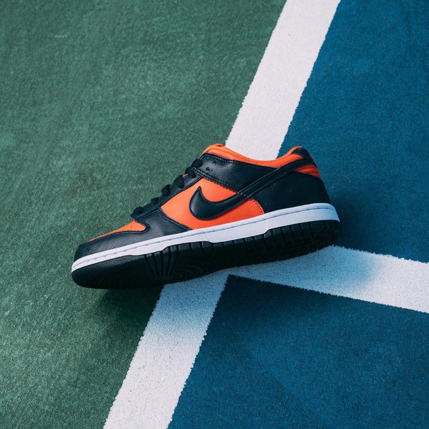 CU1727-800,Dunk Low,Nike CU1727-800 市价超 2K！下周发售！看看蓝橙 Dunk Low 上脚效果如何！