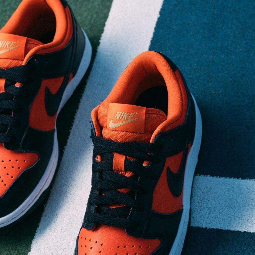 CU1727-800,Dunk Low,Nike CU1727-800 市价超 2K！下周发售！看看蓝橙 Dunk Low 上脚效果如何！