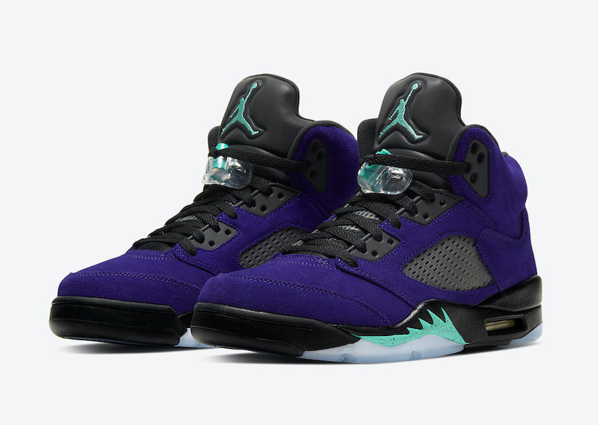 Air Jordan 5 Alternate Grape 136027-500 2020åå:registered:æ¥æä»·æ ¼