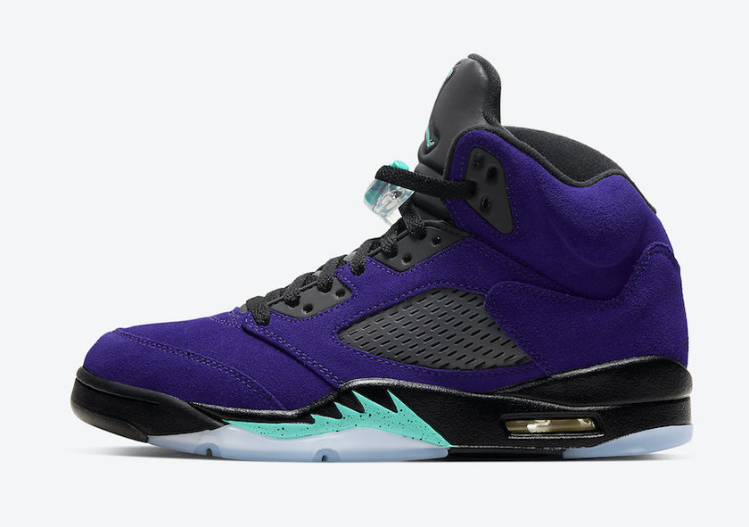 Air Jordan 5 Alternate Grape 136027-500 2020åå:registered:æ¥æä»·æ ¼