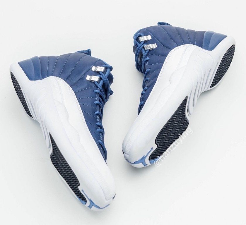 Air Jordan 12 Indigo Stone Blue Obsidian 130690-404 Release Date
