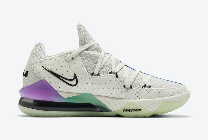Nike LeBron 17 Low Glow in the Dark Pastel Gradient CD5007-005 Release Date