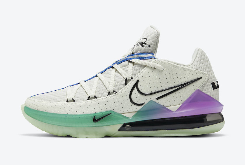 Nike LeBron 17 Low Glow in the Dark Pastel Gradient CD5007-005 Release Date