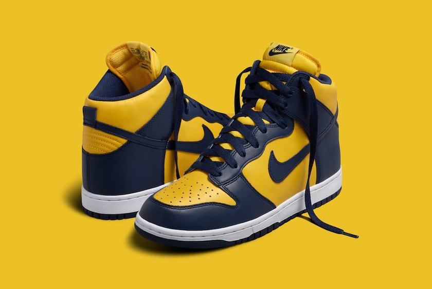 Nike Dunk High Michigan CZ8149-700 2020 Release Date