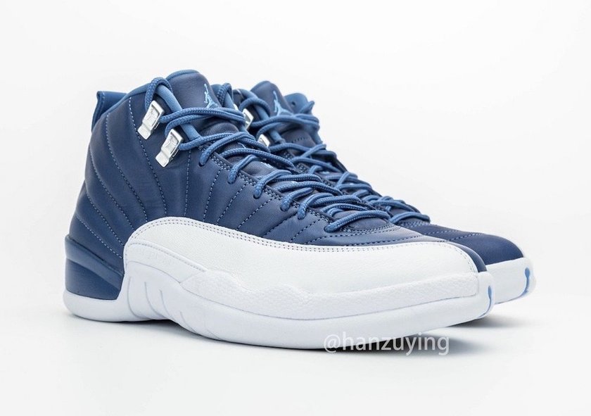 Air Jordan 12 Indigo Stone Blue Obsidian 130690-404åå:registered:æ¥æ