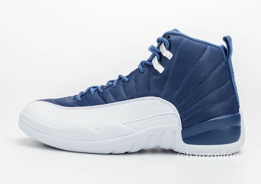 Air Jordan 12 Indigo Stone Blue Obsidian 130690-404åå:registered:æ¥æ