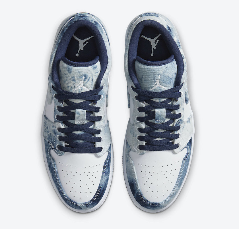 Air Jordan 1 Low Washed Denim CZ8455-100åå:registered:æ¥æ