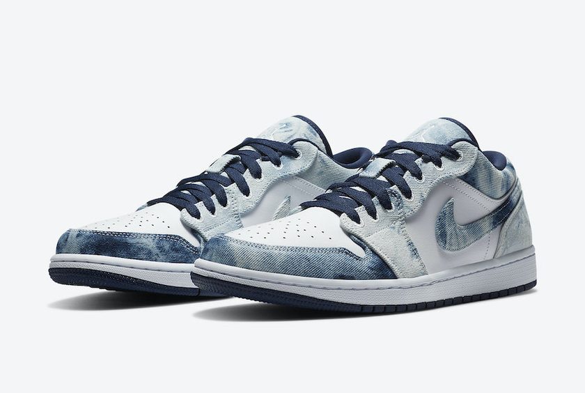Air Jordan 1 Low Washed Denim CZ8455-100åå:registered:æ¥æ