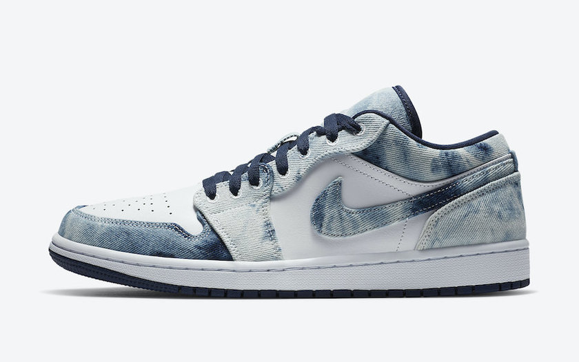 Air Jordan 1 Low Washed Denim CZ8455-100åå:registered:æ¥æ